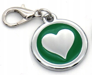 

Identyfikator Adresówka dla psa Grawer Serce