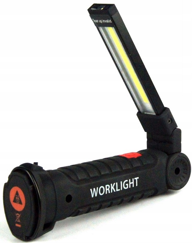 

Lampa Latarka Warsztatowa 5W1 Led Cob Akumulator