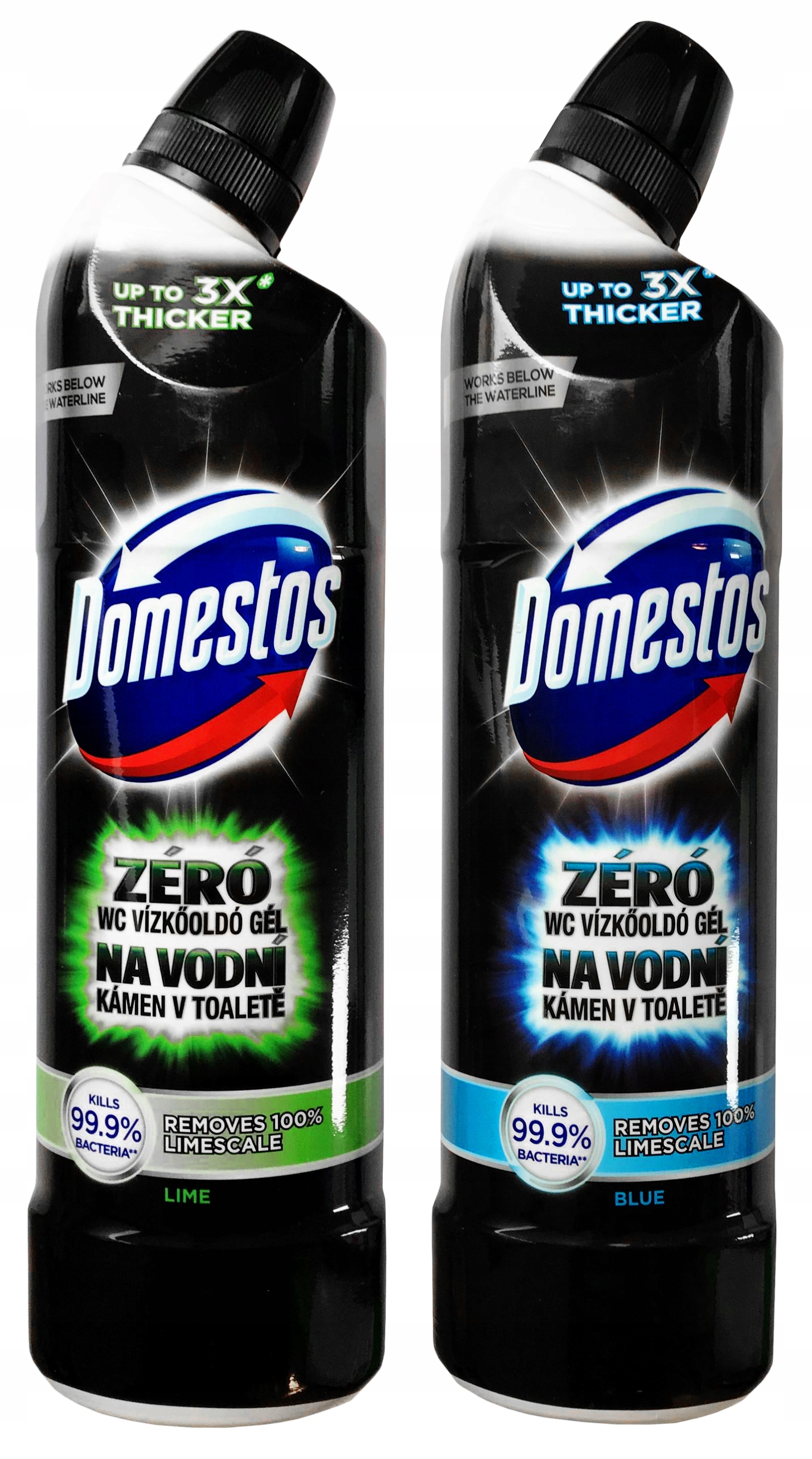 

Domestos 750 ml Zero Żel do Wc Blue+lime 2 Pack