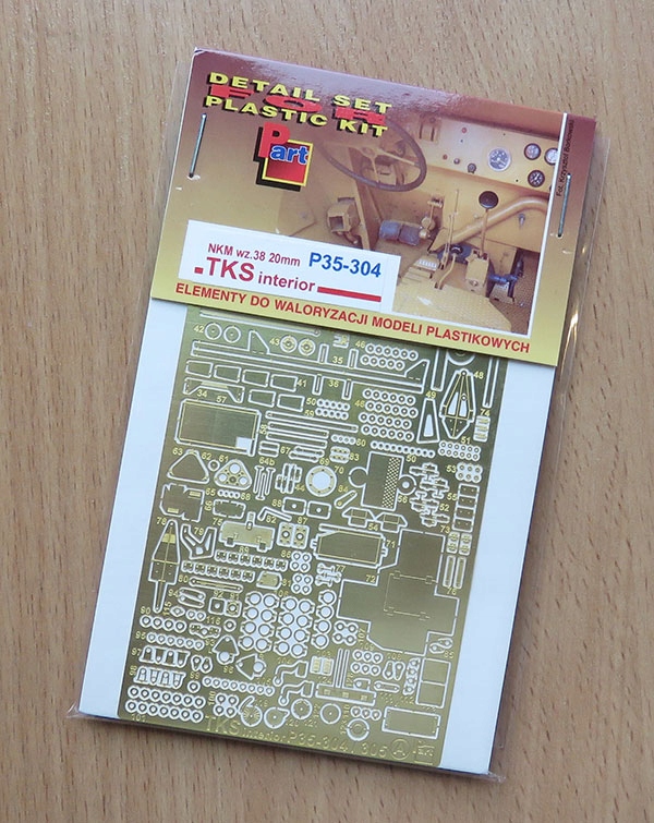Part P35-304 1/35 Tks Nkm vz.38 Fk-a 20mm interiér (ibg)