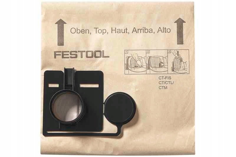 

Festool Worki do odkurzacza Ct 33 5 szt. 452971