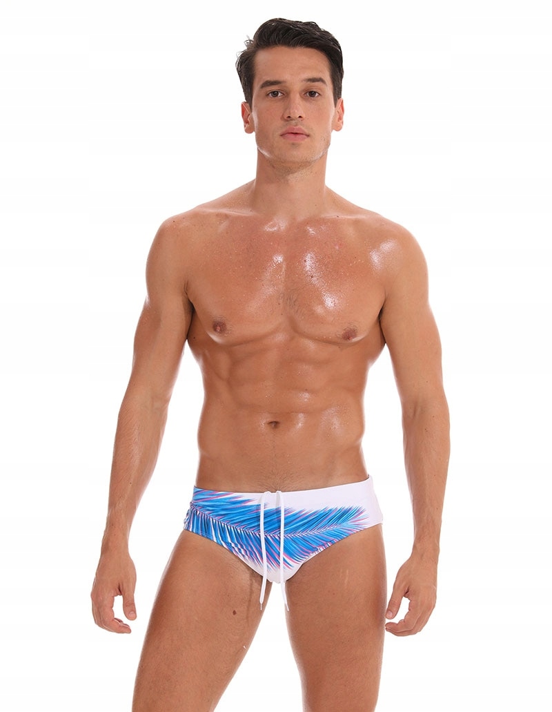 KĄPIELÓWKI MĘSKIE SLIPY SLIPKI WKŁADKA PUSH-UP XL Fason Slipy