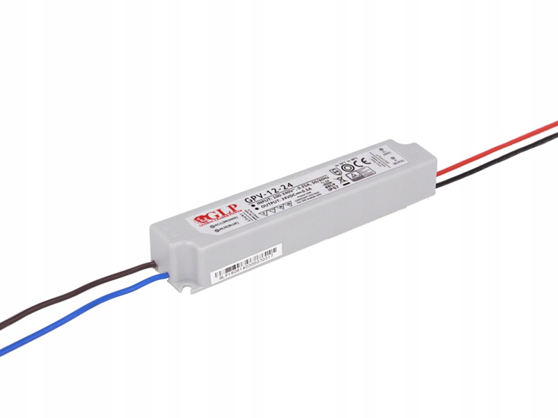 

Zasilacz do taśm Led Gpv 24V 12W wodoodporny IP67