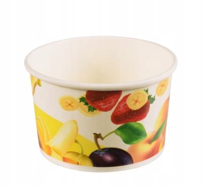 

Kubki miseczki papierowe Lody Fruits 200ml 50szt