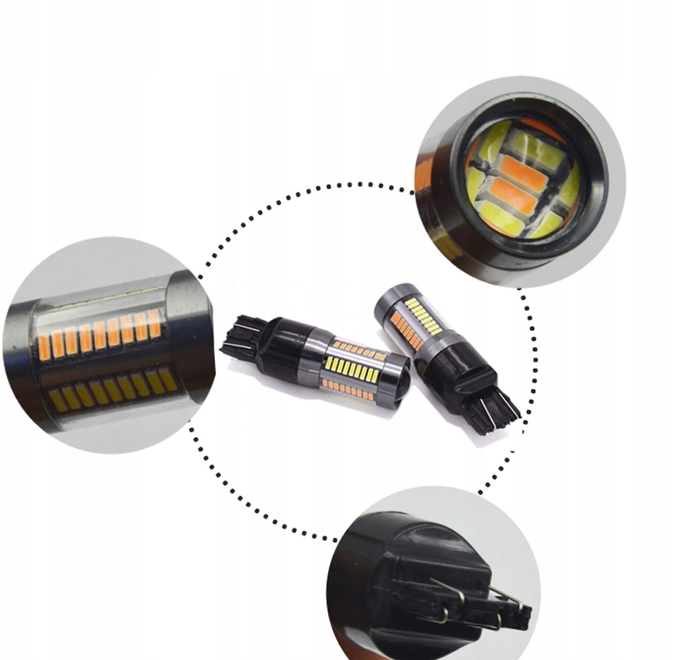 LED 66 SMD 4014 W21/5W WY21/5W 7443 CANBUS DUAL Typ W21/5W / W3x16q