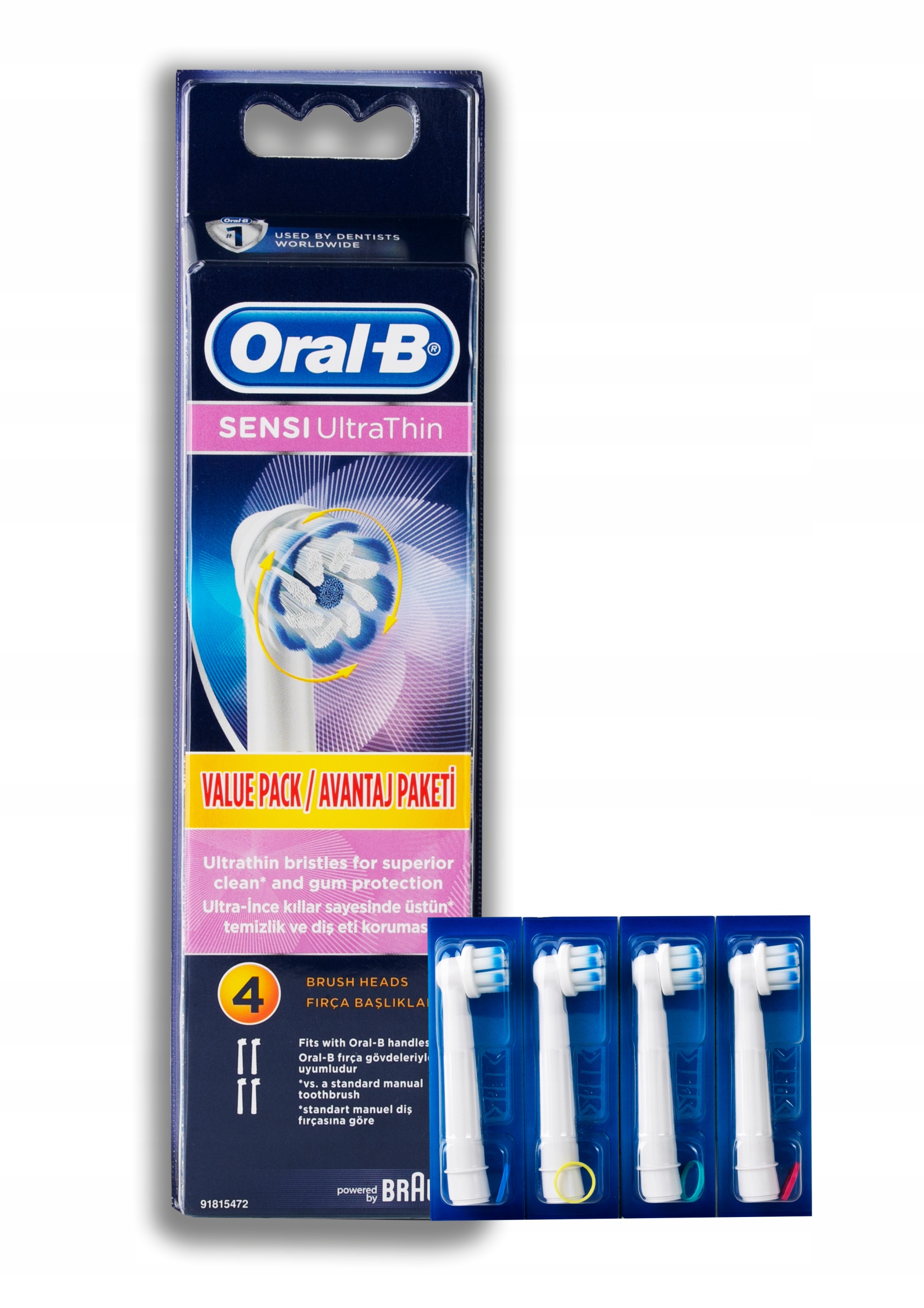 

Końcówki Oral-B Sensi Ultra Thin EB60-4 4sztuki Or