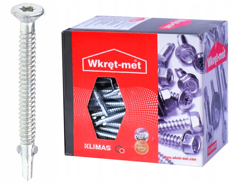 

Wkręty Samowiercące Drewno-stal Torx 6,3x50 250szt