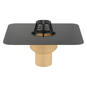 WPUST DACHOWY ODPŁYW SITA TRENDY fi75