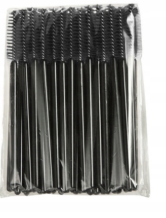 SZCZOTECZKA SPIRALA DO RZĘS ZESTAW 50szt