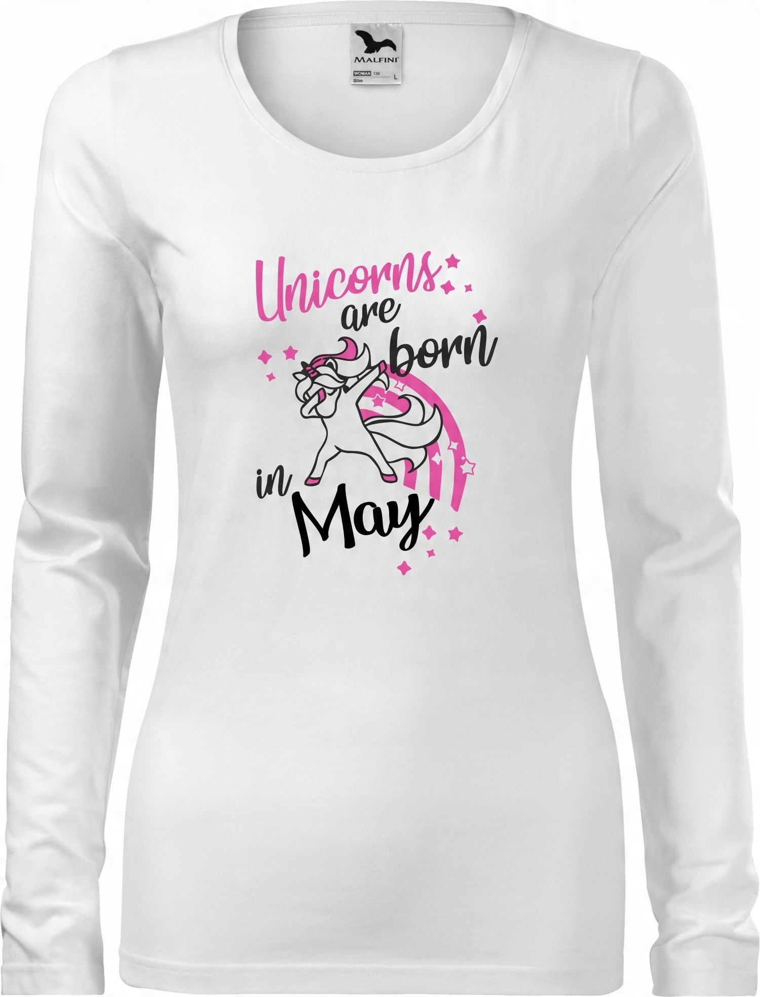 

Bluzka Prezent Urodziny Unicorns are born in May