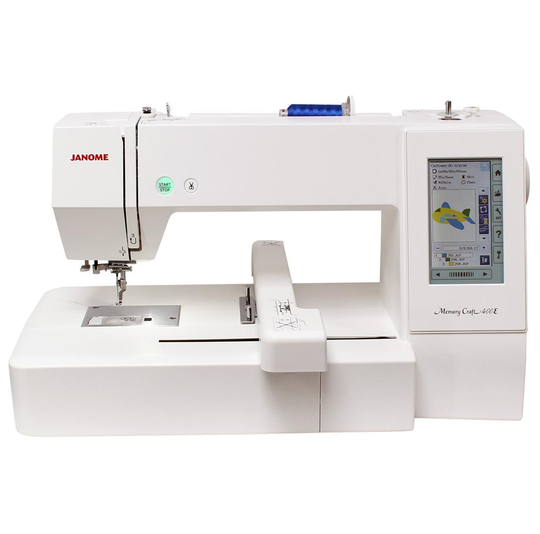 

Janome MC400e hafciarka komputerowa + Gratisy