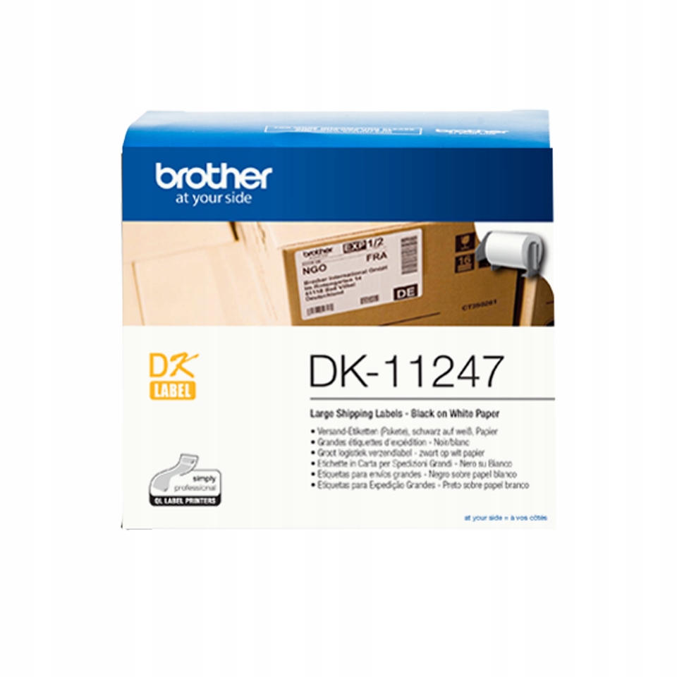 

Etykiety org. Brother DK-11247 103x164mm QL1100