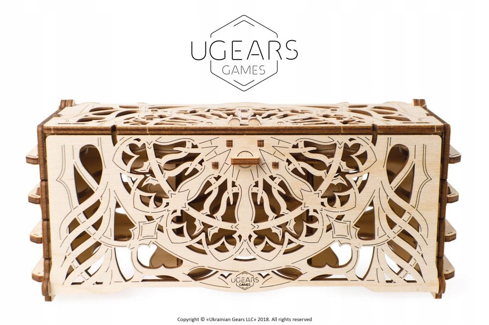 

Zestaw Ugears dla graczy pudełko na karty