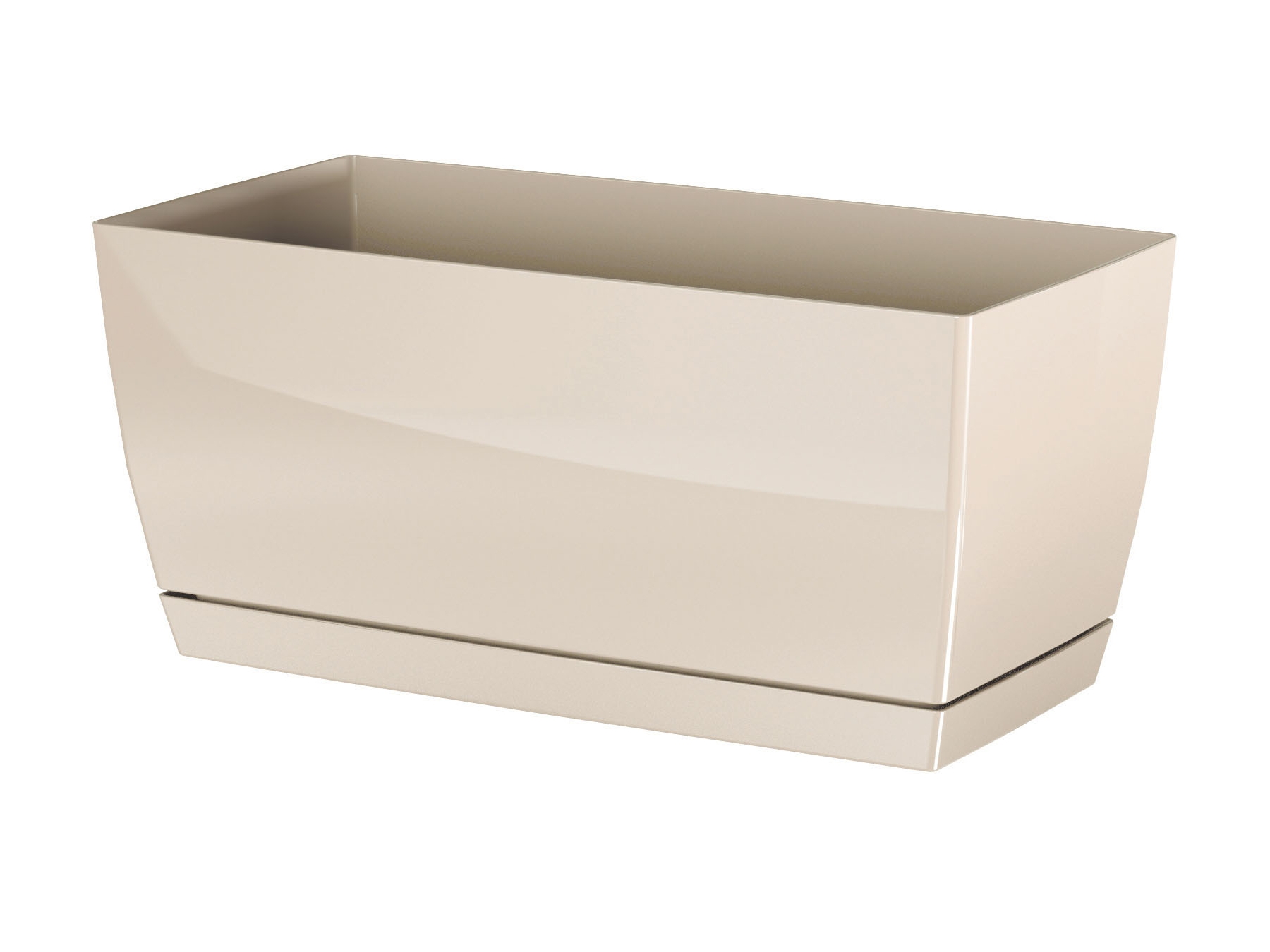 Doniczka prostokątna w połysku COUBI DUPP300