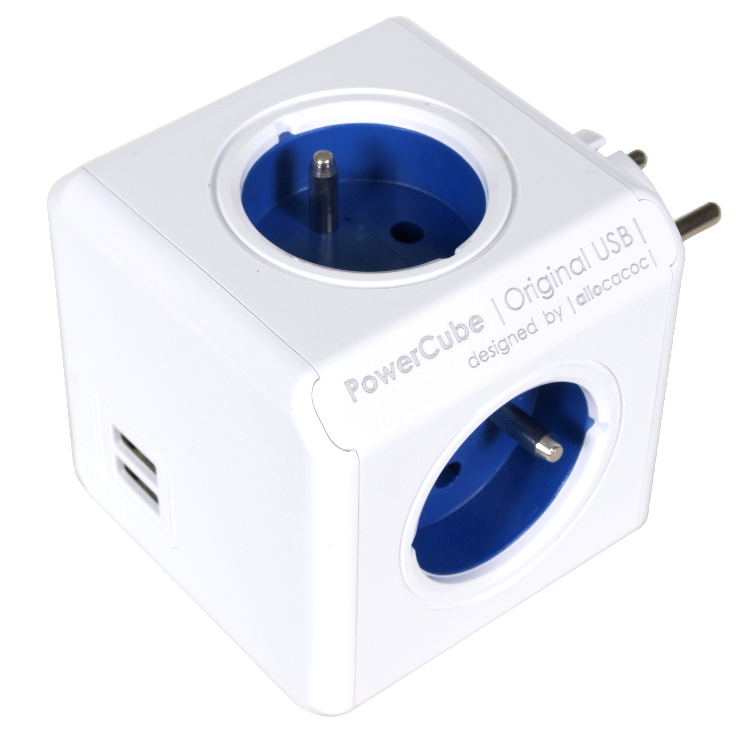 Listwa Rozgałęźnik PowerCube Original 2x USB Marka Allocacoc