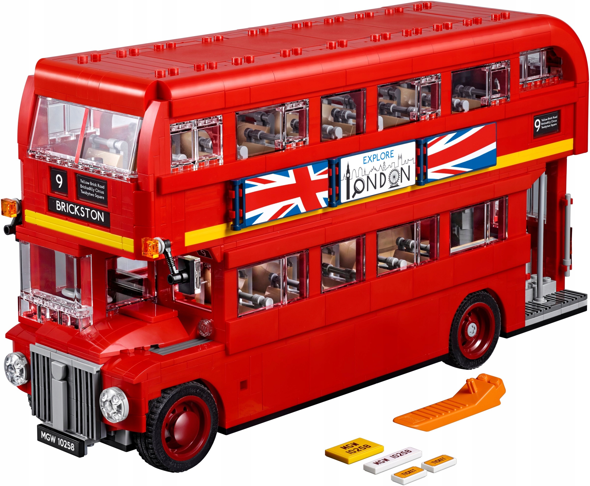 LEGO CREATOR Londyński Autobus 10258 Liczba elementów 1686 szt.