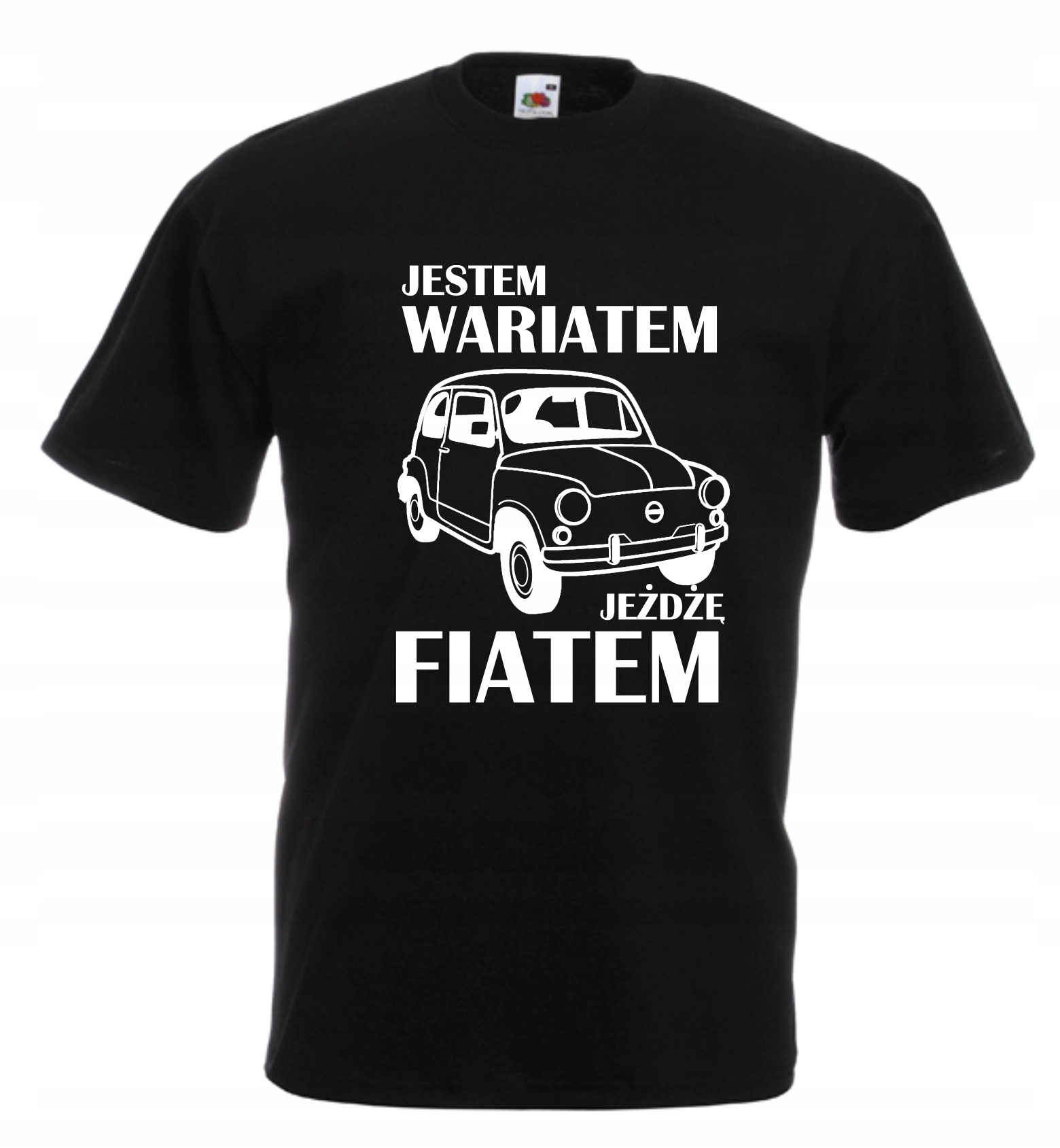 

Koszulka męska Jestem Wariatem Jeżdżę Fiatem S
