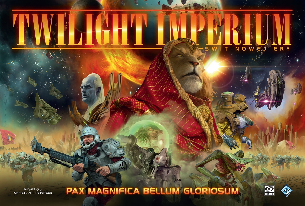 Gra planszowa Twilight imperium świt nowej ery Fantasy Flight Games