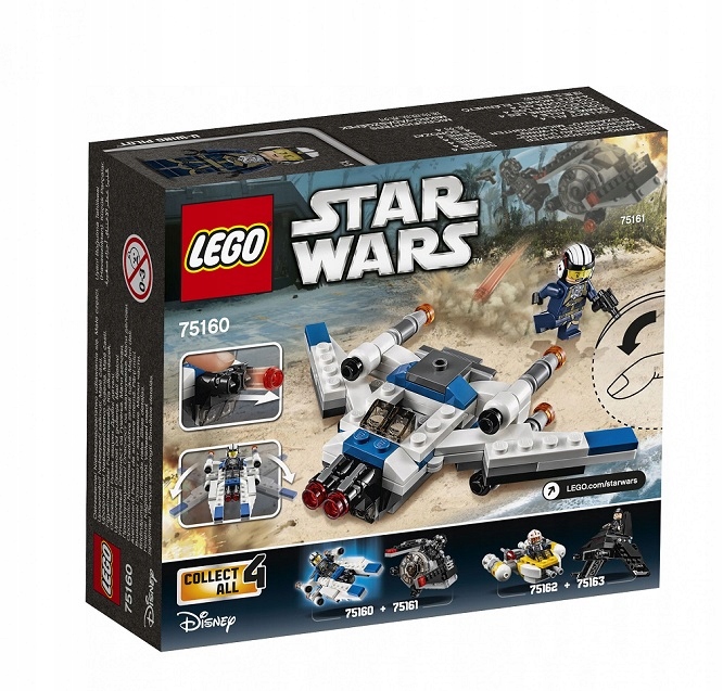 LEGO 75160 STAR WARS MIKROMYŚLIWIEC U-WING Marka LEGO