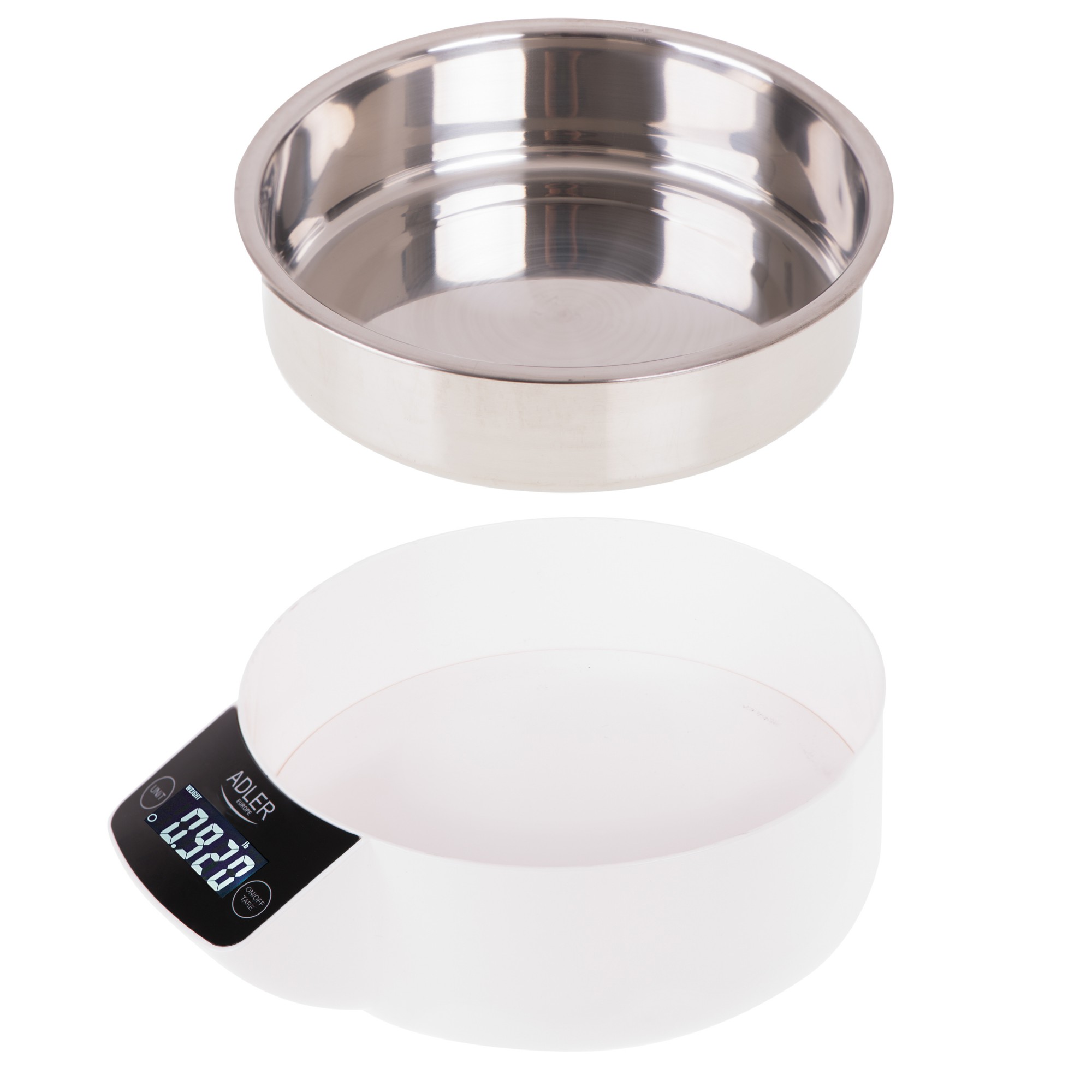 

Elektroniczna Waga Kuchenna LCD Stalowa Misa 0,9L