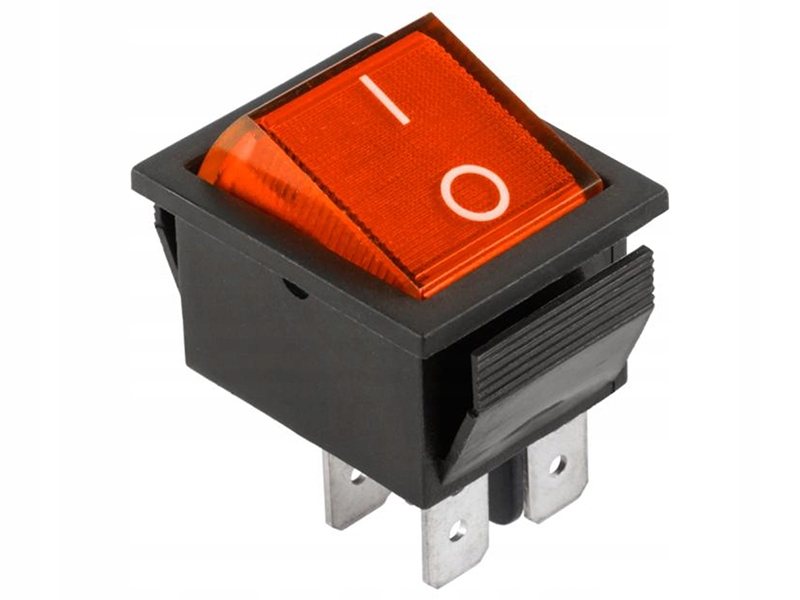 

Przełącznik Kołyskowy IRS-201-1A On-Off 4 pin 7501