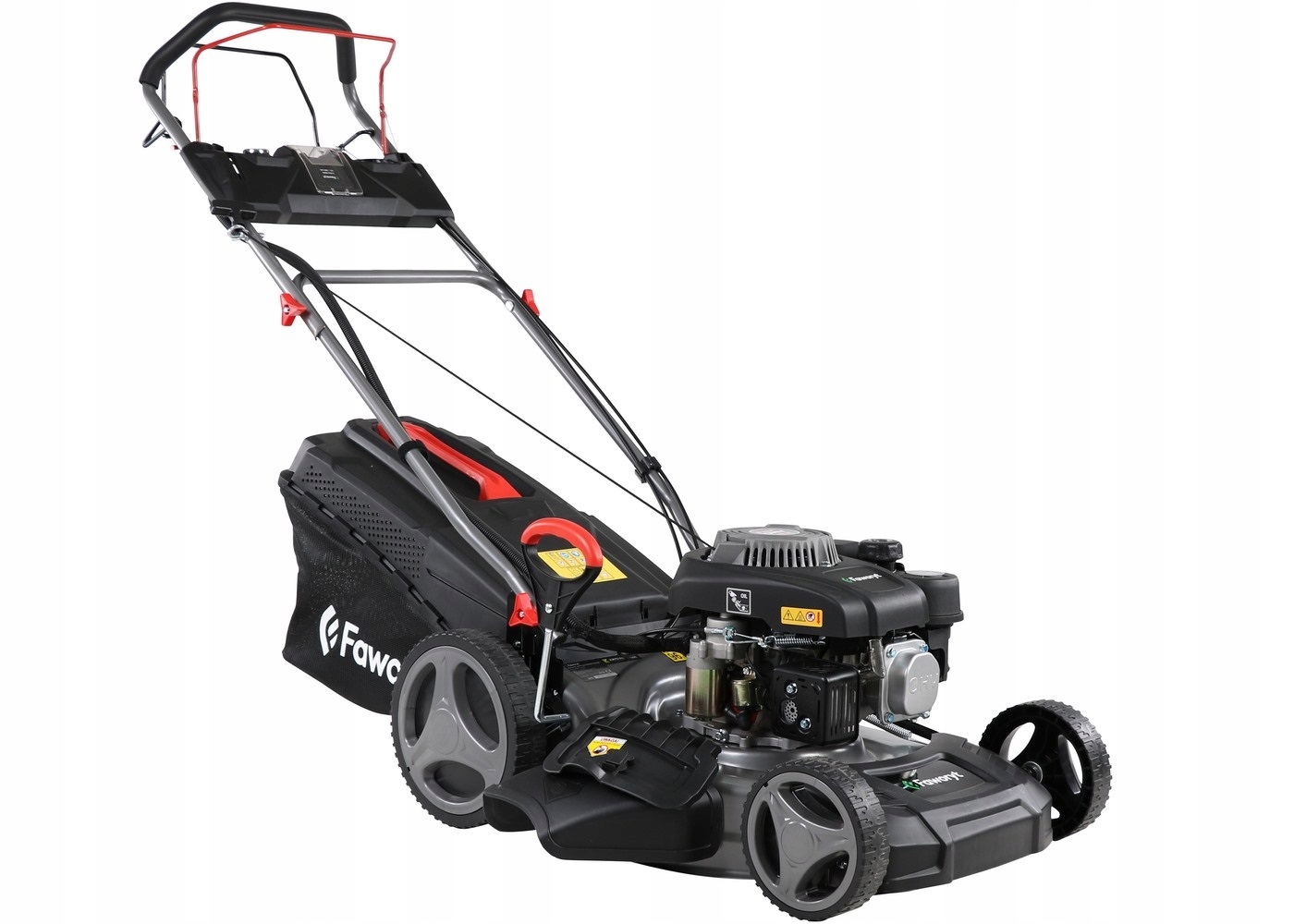 Kosiarka Spalinowa z Napędem Faworyt 46 cm 150cm3 El. Starter Kosz 55 l 6w1