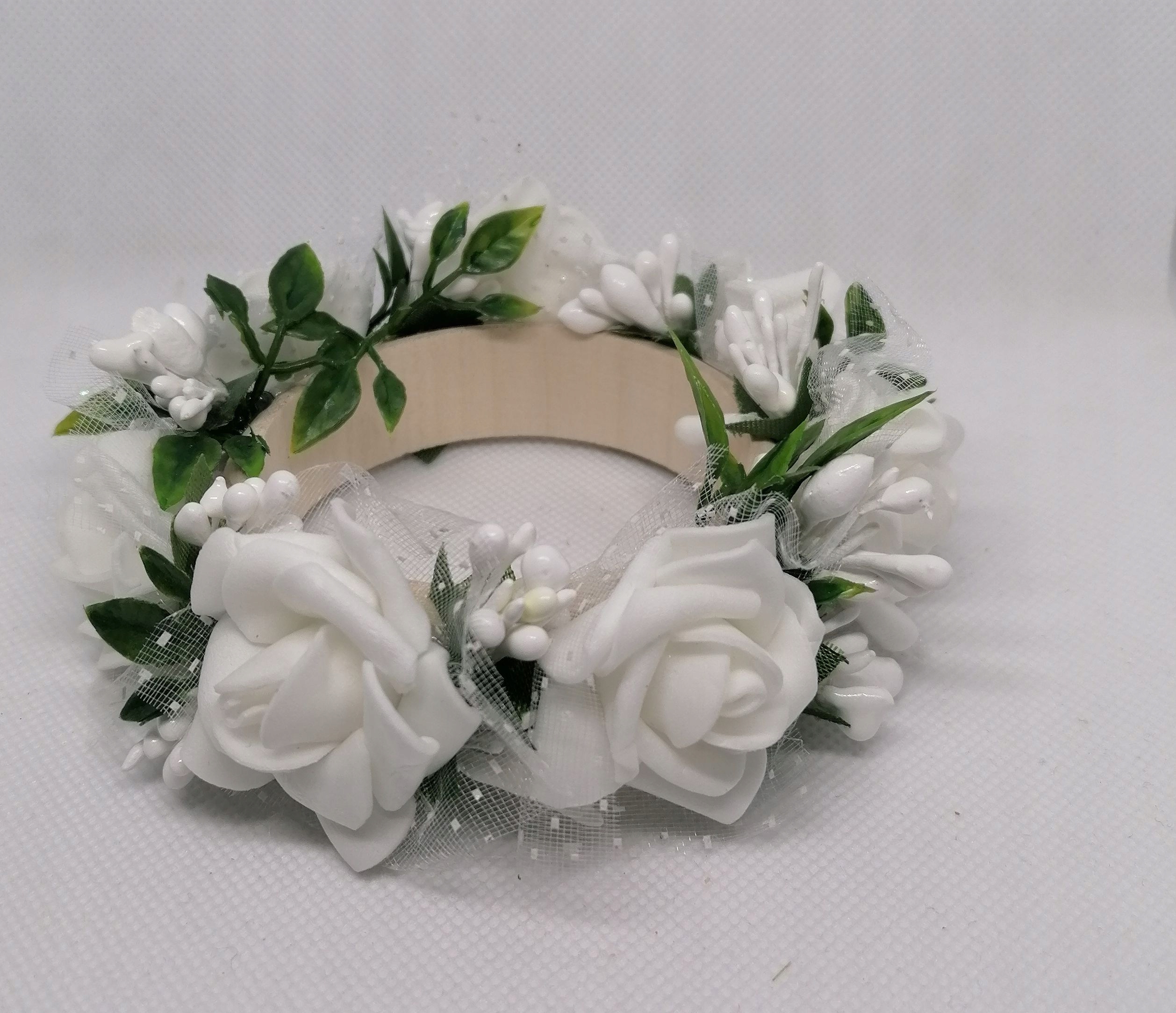 STROIK NA ŚWIECĘ OZDOBA NA ŚWIECĘ KOMUNIA ŚLUB Rodzaj zestaw