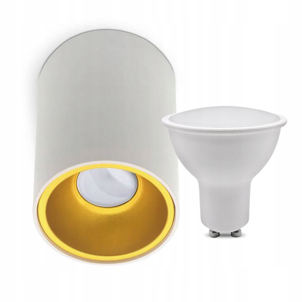 

Lampa Led Spot Halogen Tuba Plafon Kivi + Żarówka