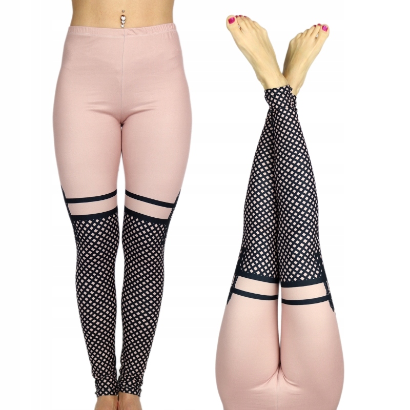 

Freaky Outfit Legginsy wzory fitness joga taniec