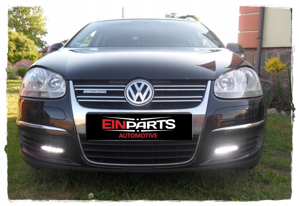 VW PASSAT B5 SWIATLA JAZDY DZIENNEJ DRL 506 SKOSNE Color temperature 6000 K