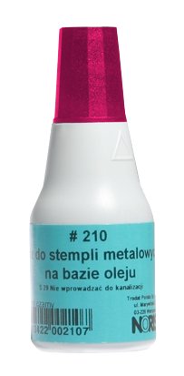 

Tusz do stempli Noris 210 25 ML Czerwony Olejowy