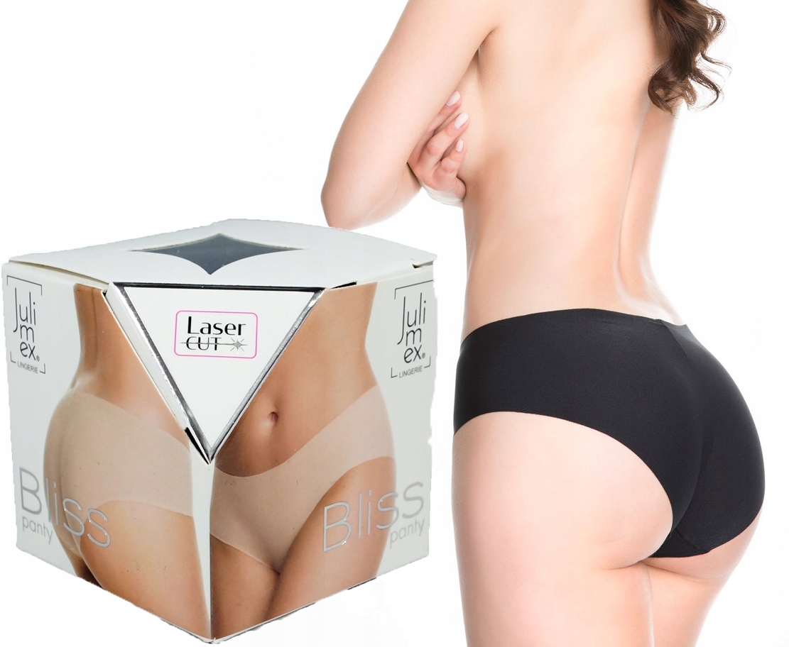 

Julimex Majtki laserowo cięte damskie Bliss - r L