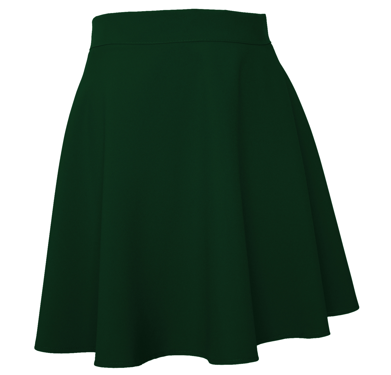 BUTELKOWA SPÓDNICA SPÓDNICZKA ROZKLOSZOWANA 36 S