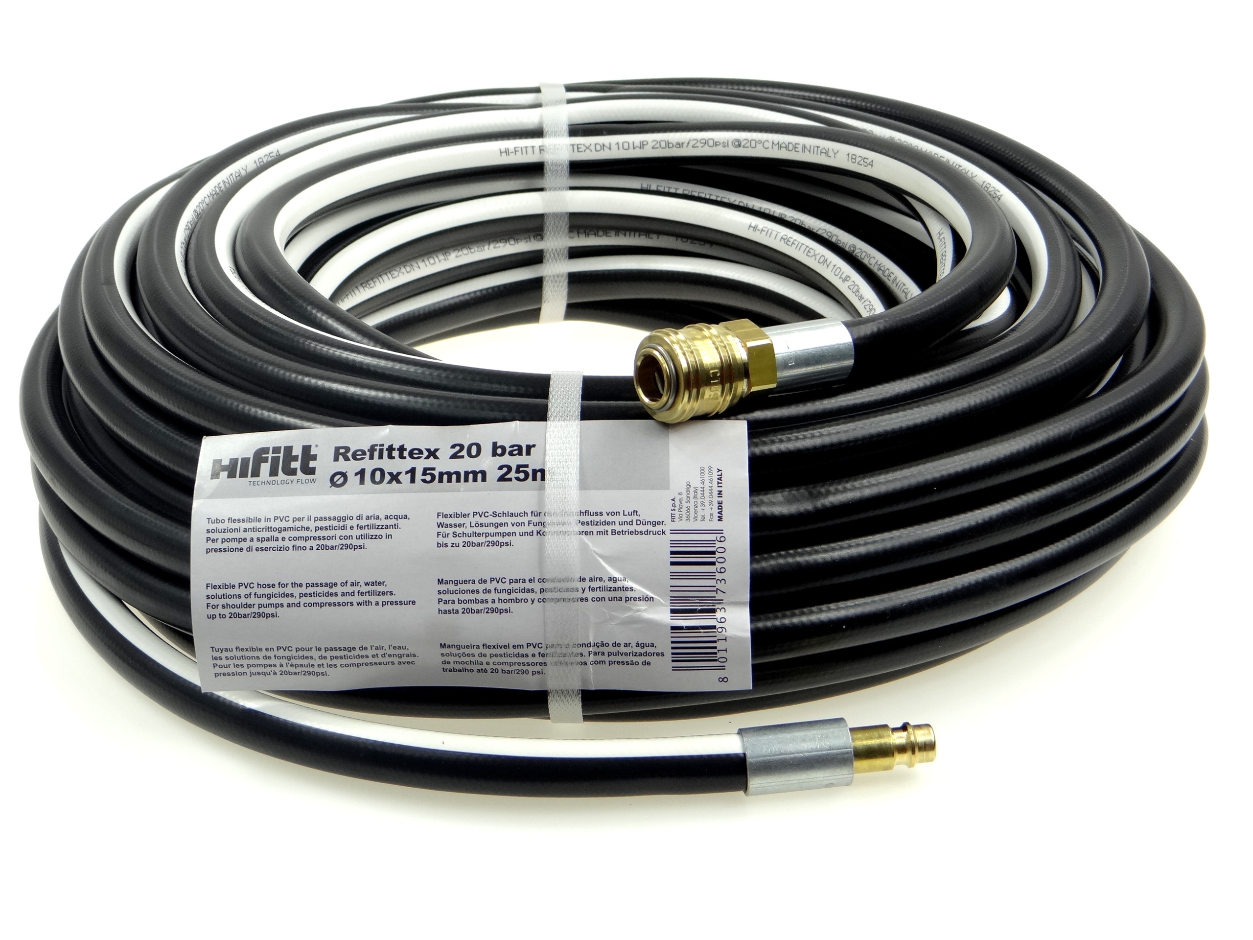 Hadice pro vzduch Kompresor 10 X15 mm 25 m