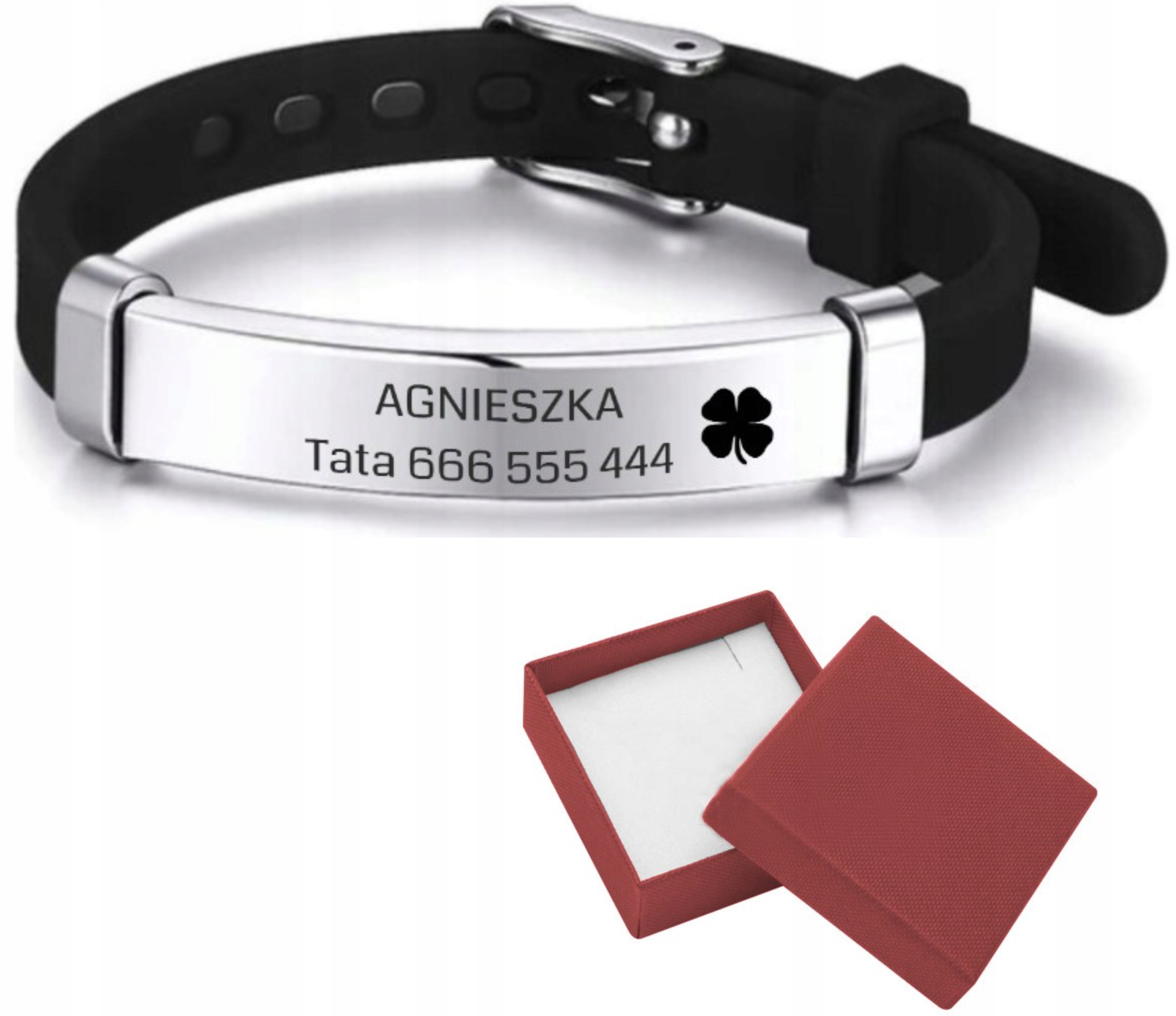 

Opaska na rękę Dziecka Napis/alert Med. /identyfi.