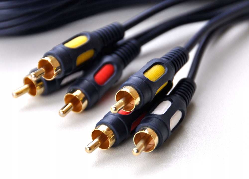 Kabel 3xRCA HQ łeska 3*RCA 3RCA 3 RCA 1,5m VITALCO Kod producenta 2691