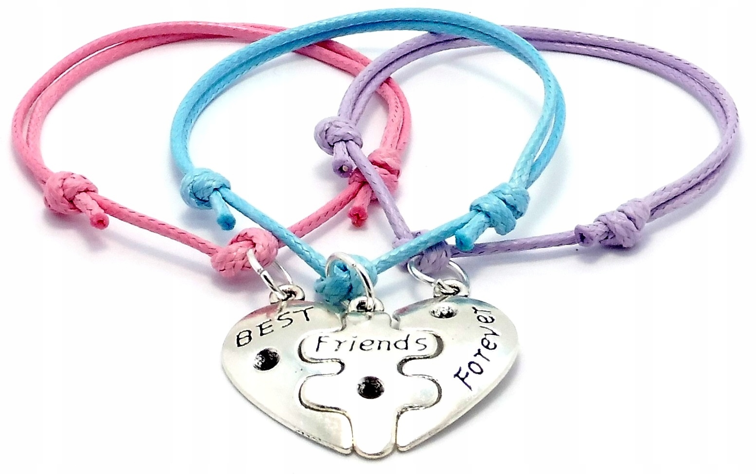 

Komplet Bransoletek Przyjaźni Serce Best Friends