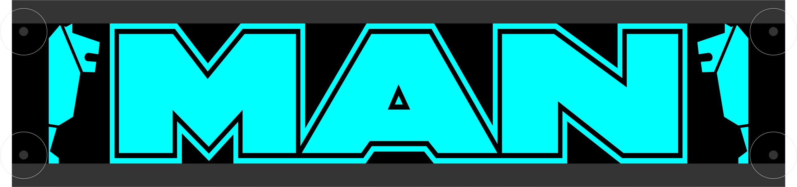 Светодиодная панель MAN 50x12 LED + бесплатно