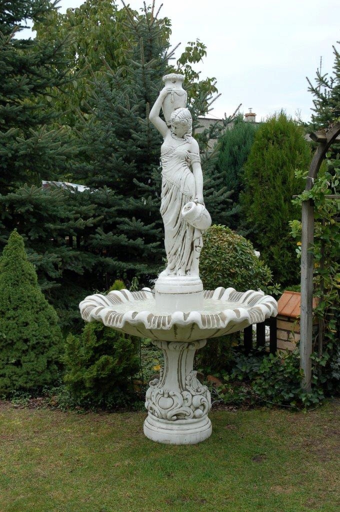 Fontanna betonowa do ogrodu z pompą Typ fontanna (pompa)