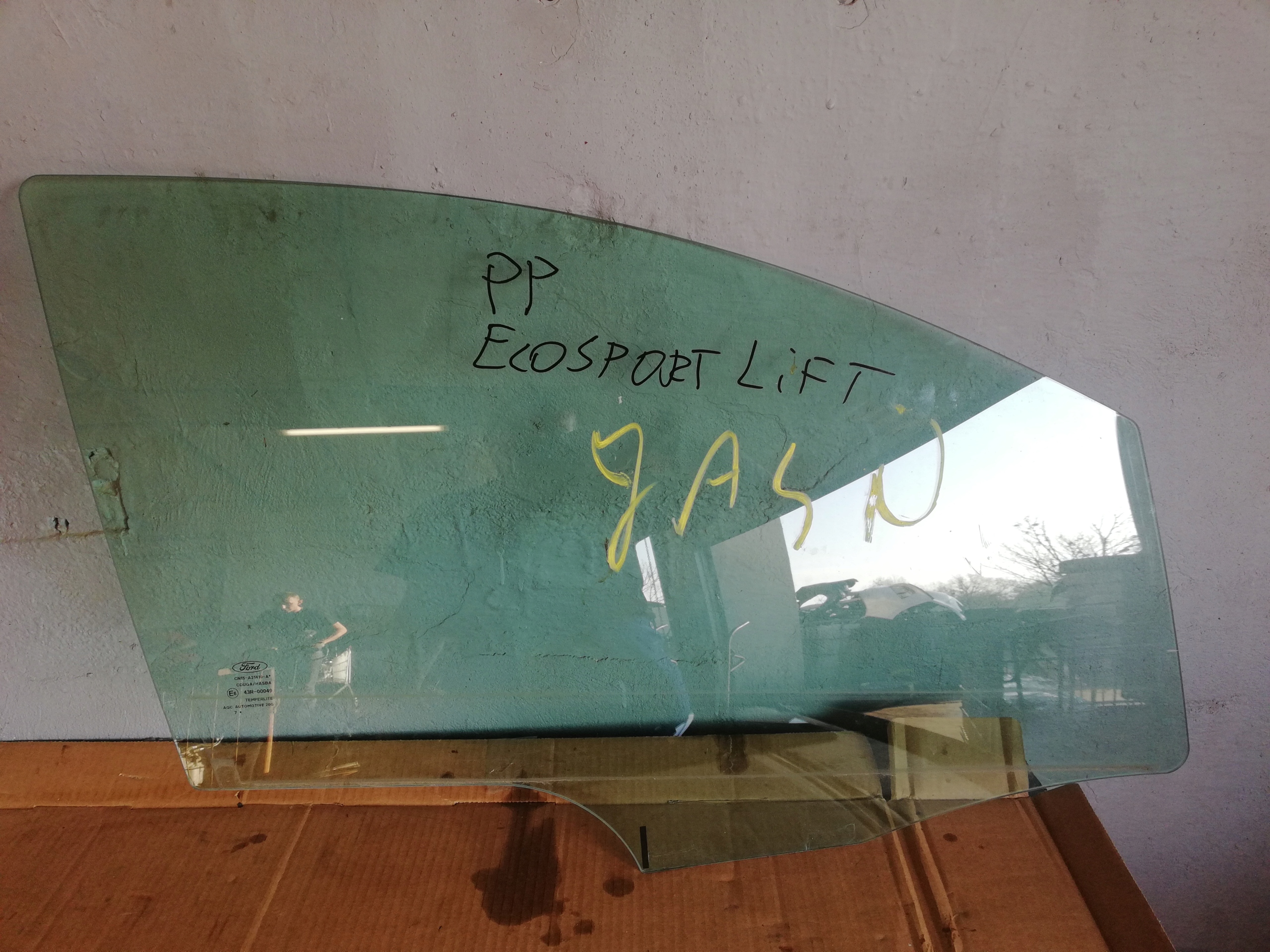 FORD ECOSPORT LIFT СТЕКЛО ПРАВОЙ ПЕРЕДНЕЙ ДВЕРИ
