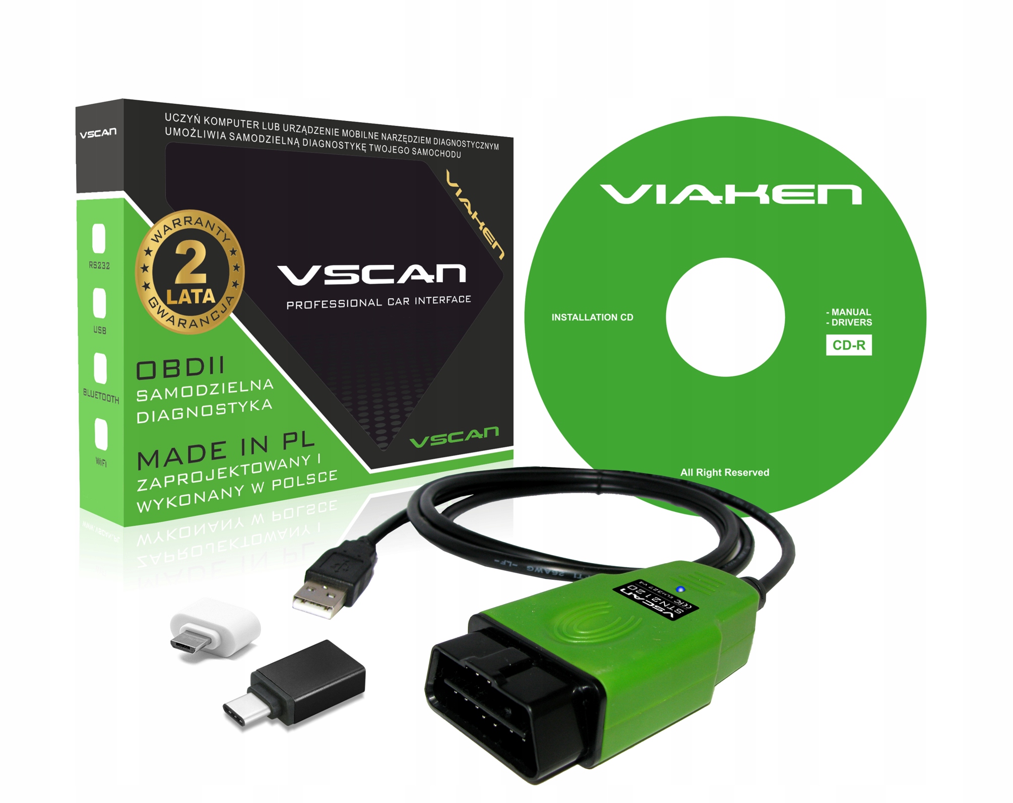 

STN2120 ELM327 v4 Mscan Ford Usb Otg Micro Usb-c