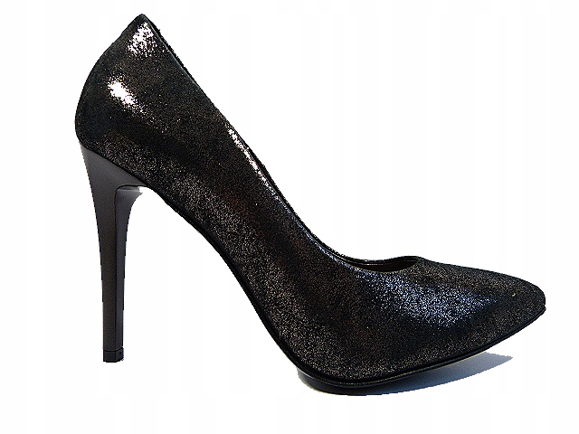 Dámské elegantní štíhlé lodičky na kožené lodičky Multico Sala 37