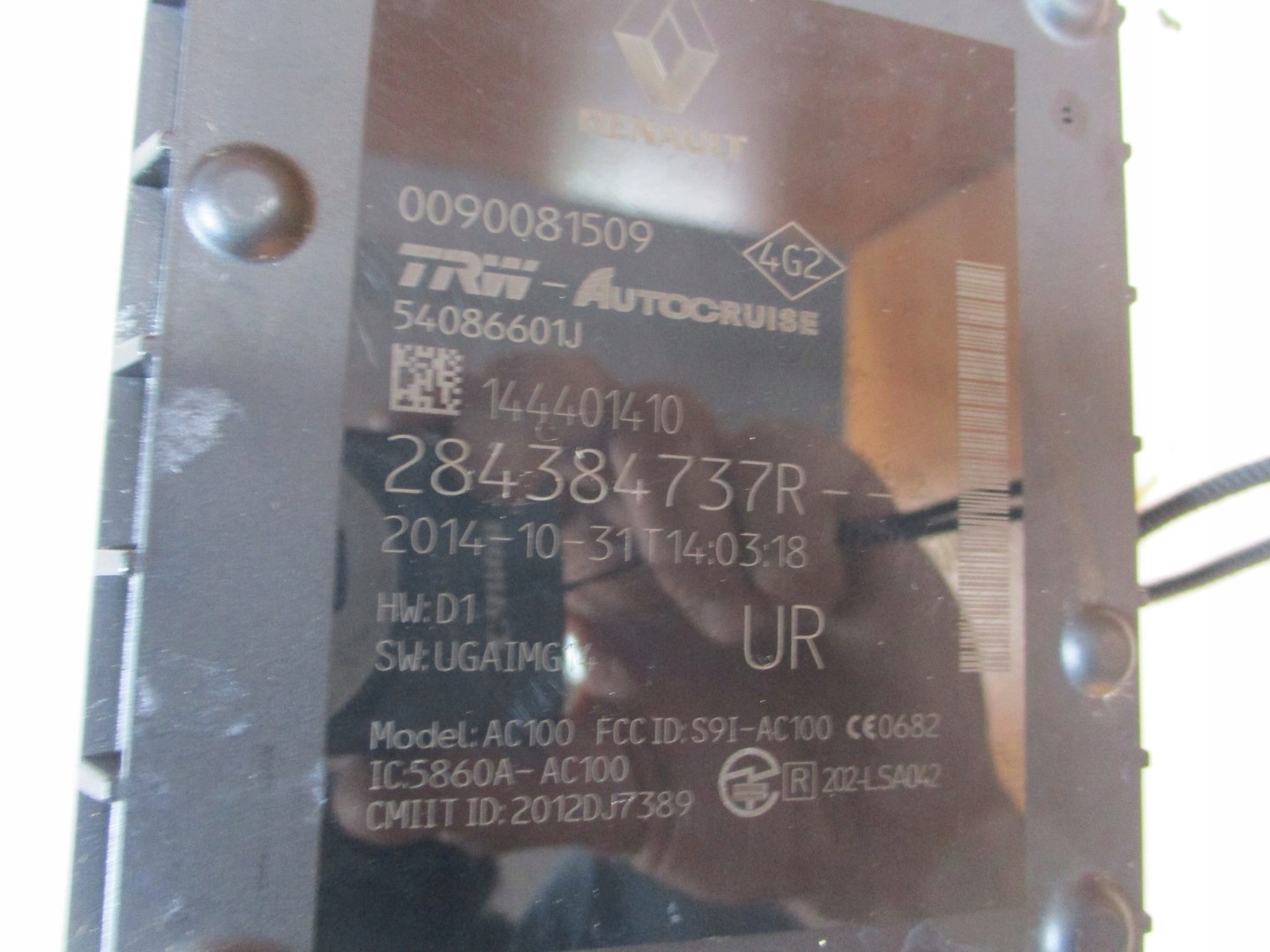 Modul RADAR ZBLIZENIOWY ESPACE 5 284384737R Brand Renault