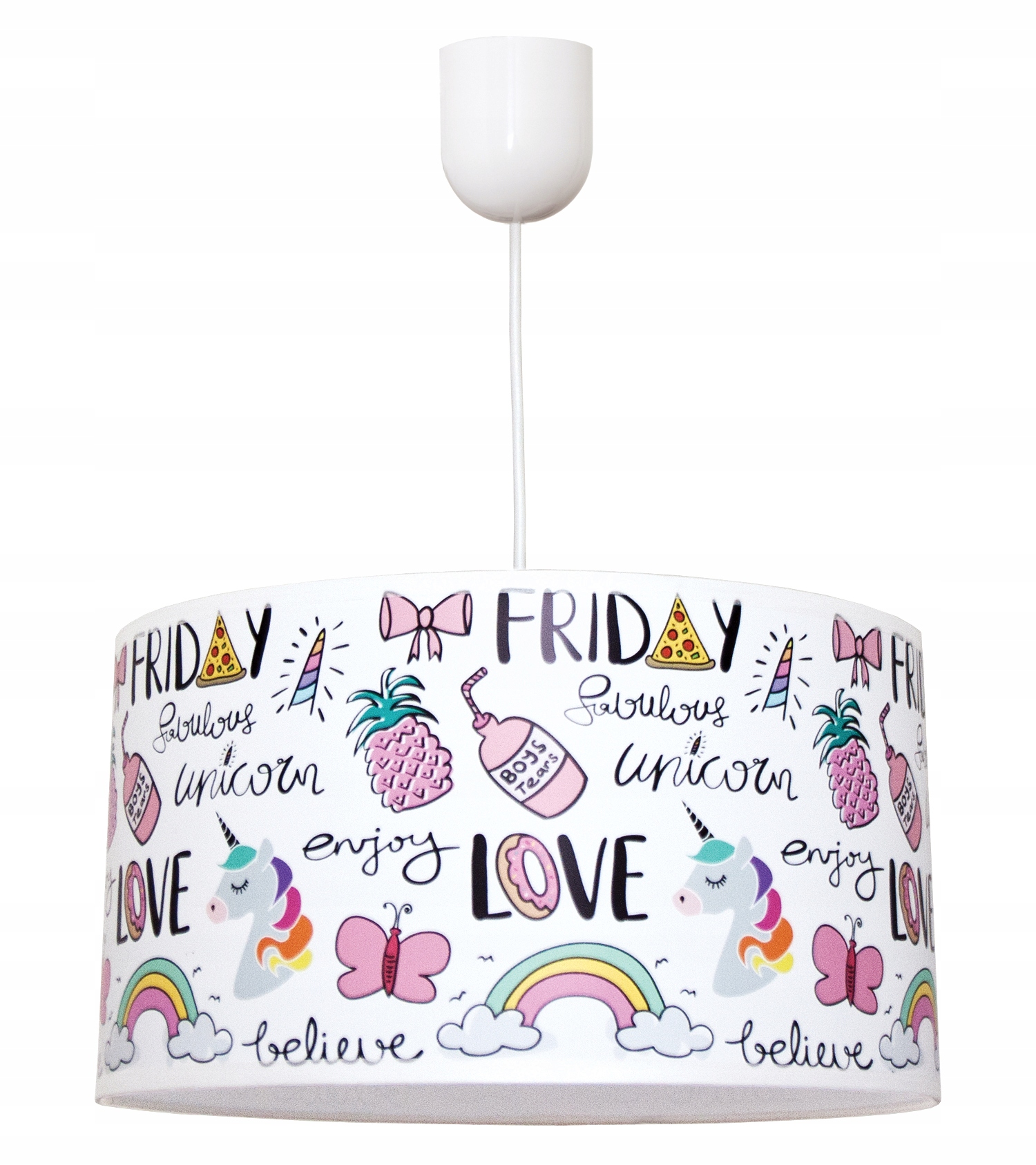 

Lampa wisząca Unicorn 1 duża można Led stosować