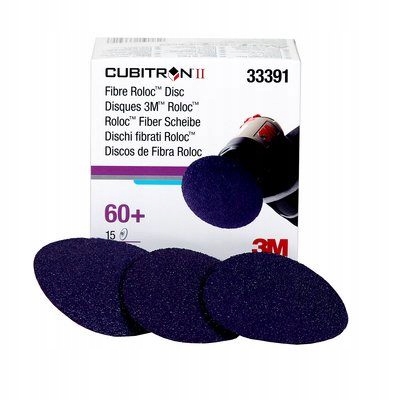 3M Disk 33391 786C Cubitron Fibra 75 mm Roloc P60+