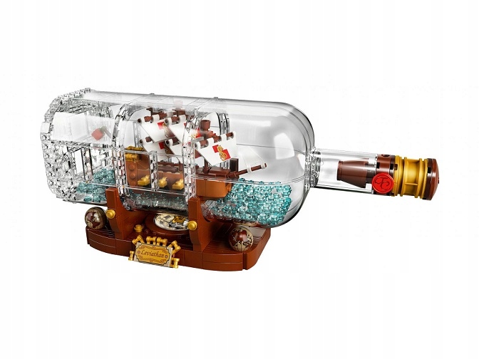 LEGO 92177 IDEAS - STATEK W BUTELCE Marka LEGO