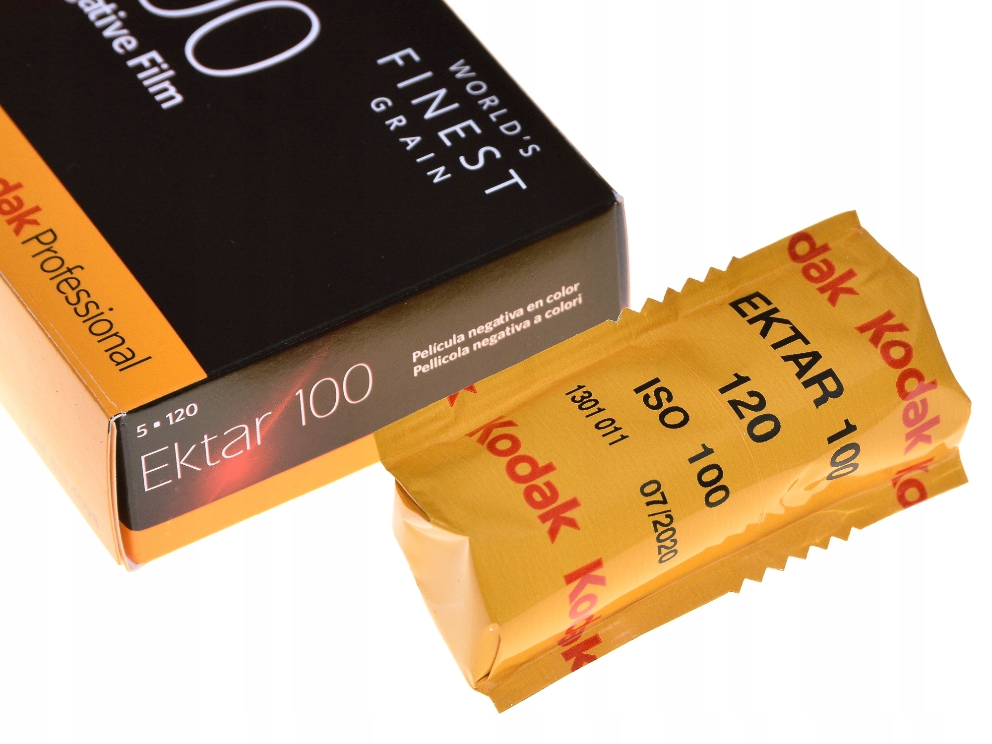 

Kodak Ektar 100/120 film kolor żywe kolory klisza