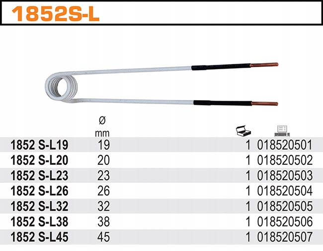 SPIRALA BOCZNA 20MM BETA 1852S-L20 Marka Beta