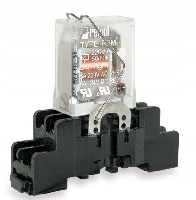 Przekaźnik przemysłowy 2P 5A 24V AC AgNi R2M-2012-23-5024 620485 EAN (GTIN) 5900005100581