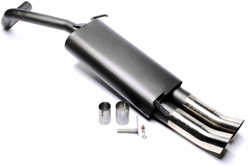 EVOP5ED76 - SKODA FABIA і 6Y спортивний глушник вихлопних газів 2X76MM DTM